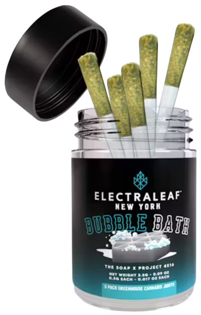 Photograph of product: Bubble Bath - Pre-Roll 5 Pack (2.5g)