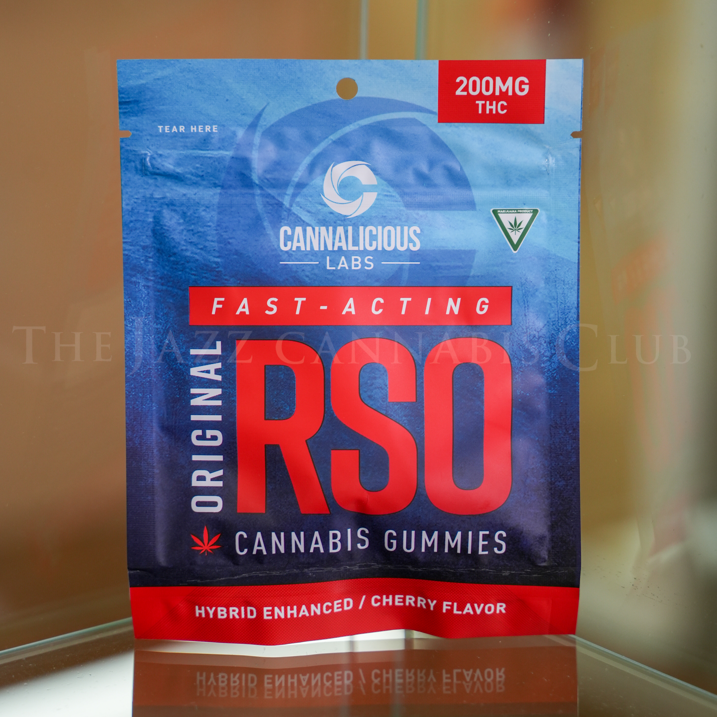 Photograph of product: Cannalicious - RSO - Cherry - Gummies - 200mg (Hybrid)