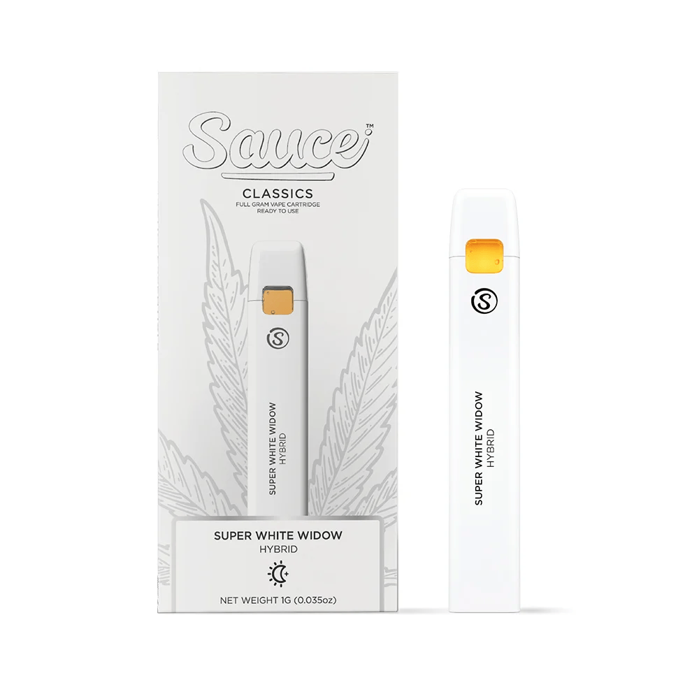 Photograph of product: Super White Widow Distillate Disposable 1g