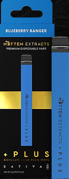 Photograph of product: Blueberry Banger | Disposable Vape 1g
