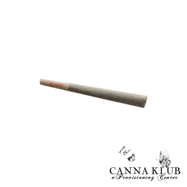 Photograph of product: BUBBLE BATH X BANANA ZOAP 1.2G LIVE RESIN INFUSED PRE ROLL