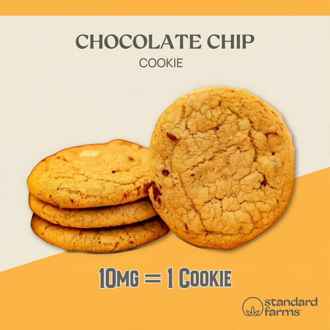 Photograph of Product: Chocolate Chip Cookie 10mg | 1pk - 
