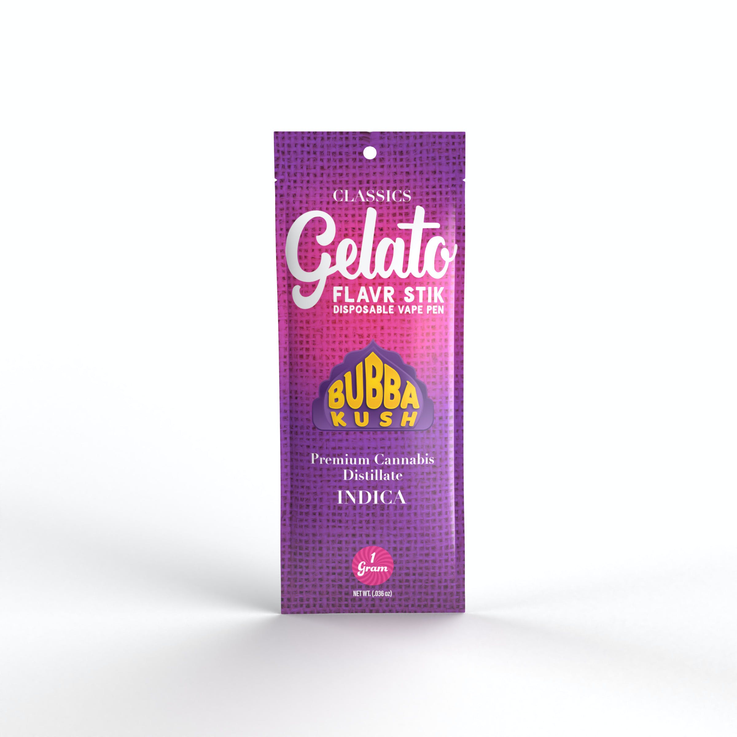 Photograph of product: BUBBA KUSH - 1G - AIO