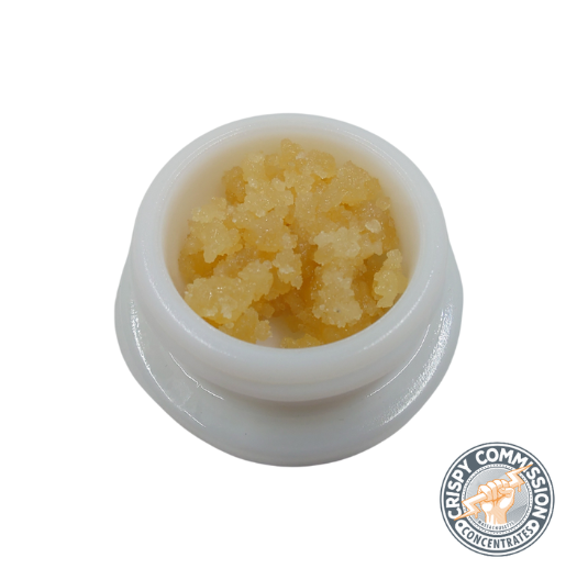 Photograph of product: Crispy Commission Gorilla Bomb (H) Live Badder Baller Jar 3.5g