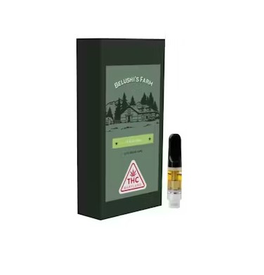 Photograph of product: 0.5g LA Kush Cake Live Resin Cartridge