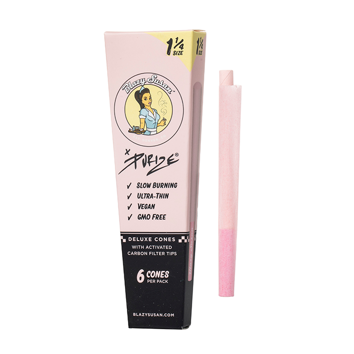 Photograph of product: Purize Cones | 1 1/4" | Pink | 6ct