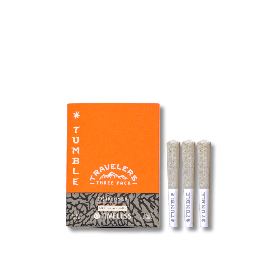 Photograph of product: Tumble | Shoedog Infused Pre-rolls 3pk | 1.5g