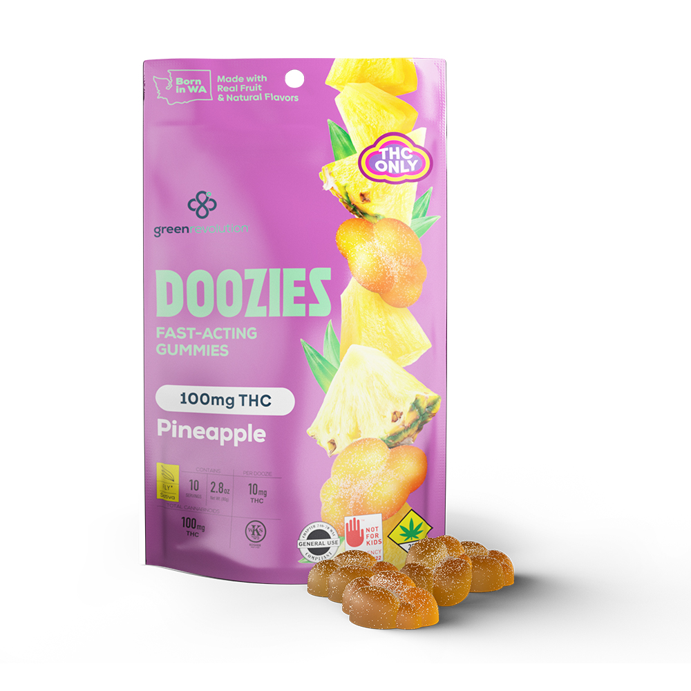 Photograph of product: Pineapple Fly Doozies | 10-pack