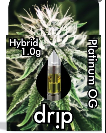 Photograph of product: Drip | Platinum OG Hybrid 510 Cart (AU)