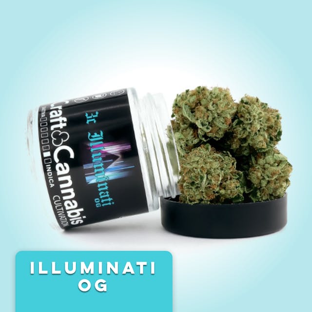 Photograph of product: Illuminati OG 3.5g Oui'd - 