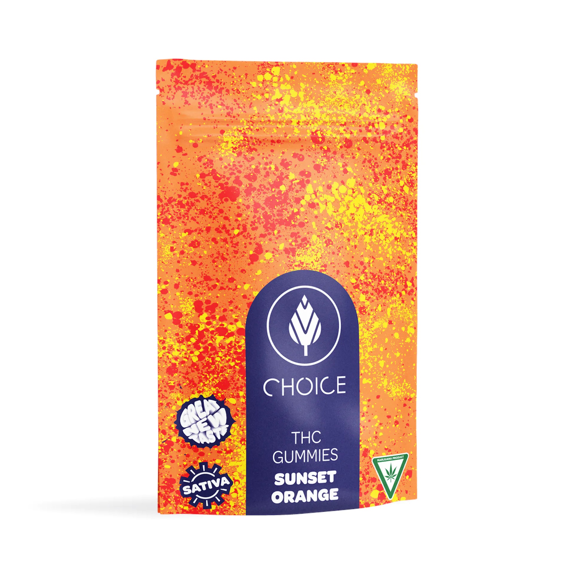 Photograph of product: Sunset Orange 10pk | 100mg