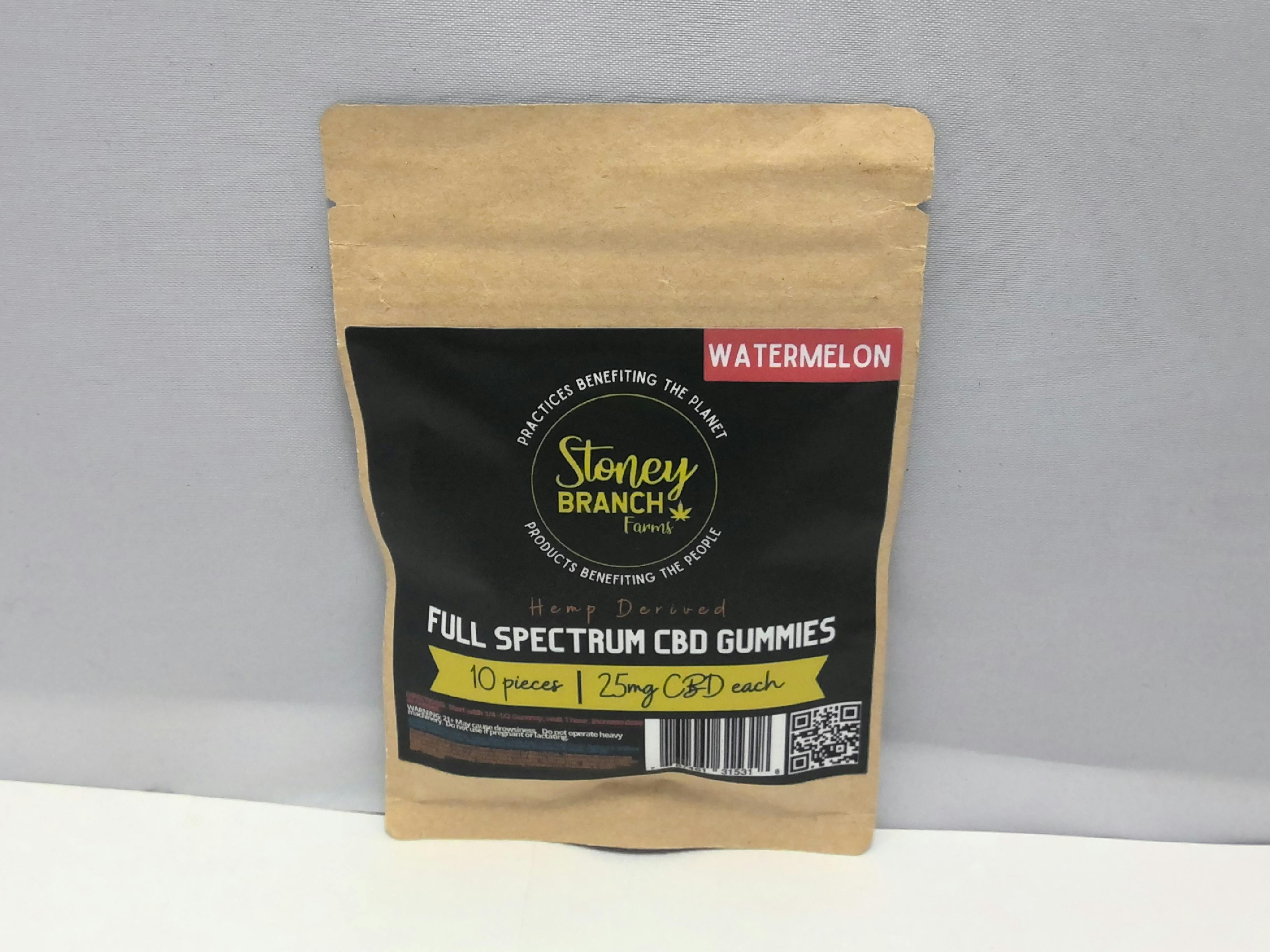 Photograph of product: CBD Gummies 25mg Watermelon