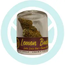 Photograph of product: Fifty Fold Lemon Buckeye Flower Hybrid - 3.5g