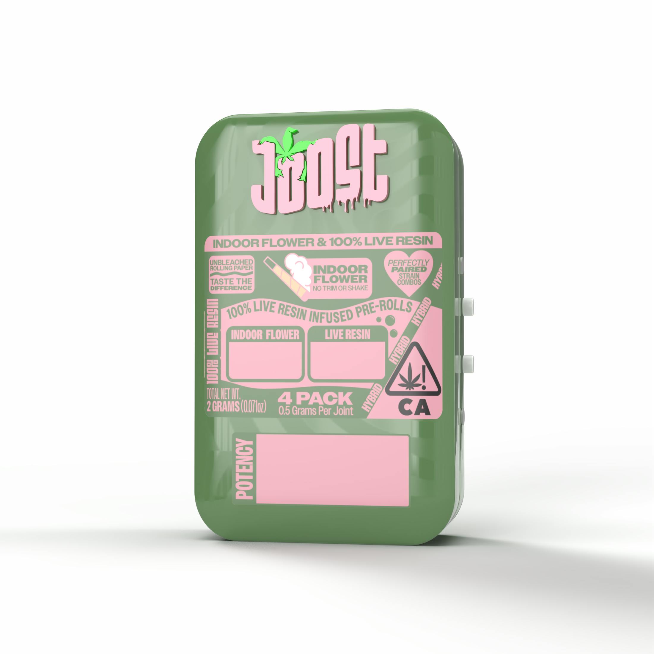 Photograph of product: Joost - 4pk Zerwon x Wedding Cake Infused Prerolls