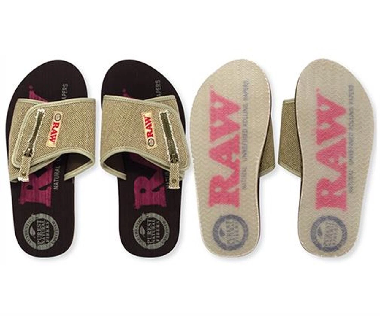 Photograph of product: Raw | Slide Sandals Size 10 $30