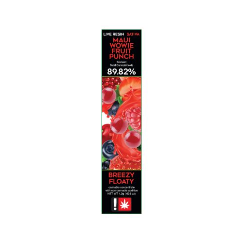 Photograph of product: Freshy Flavored Live Resin AIO Cartridge | Oui'd | Pineapple Express