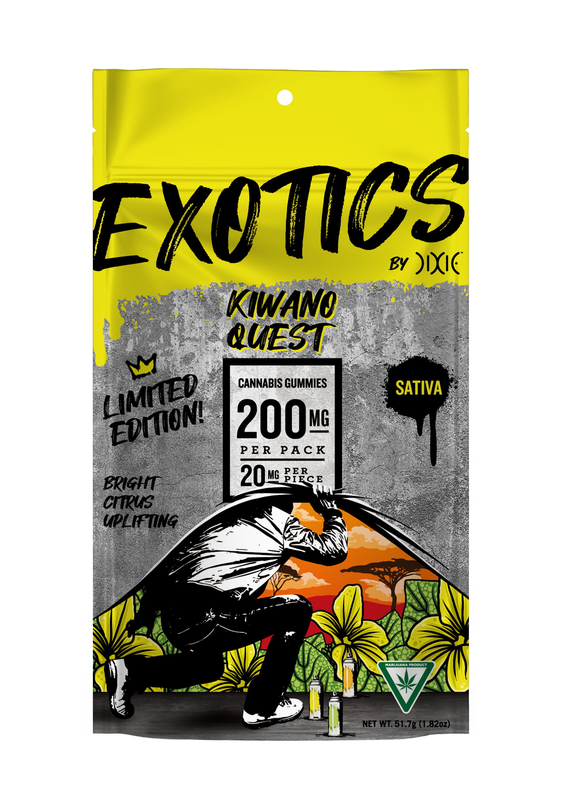 Photograph of product: Kiwano Quest Gummies