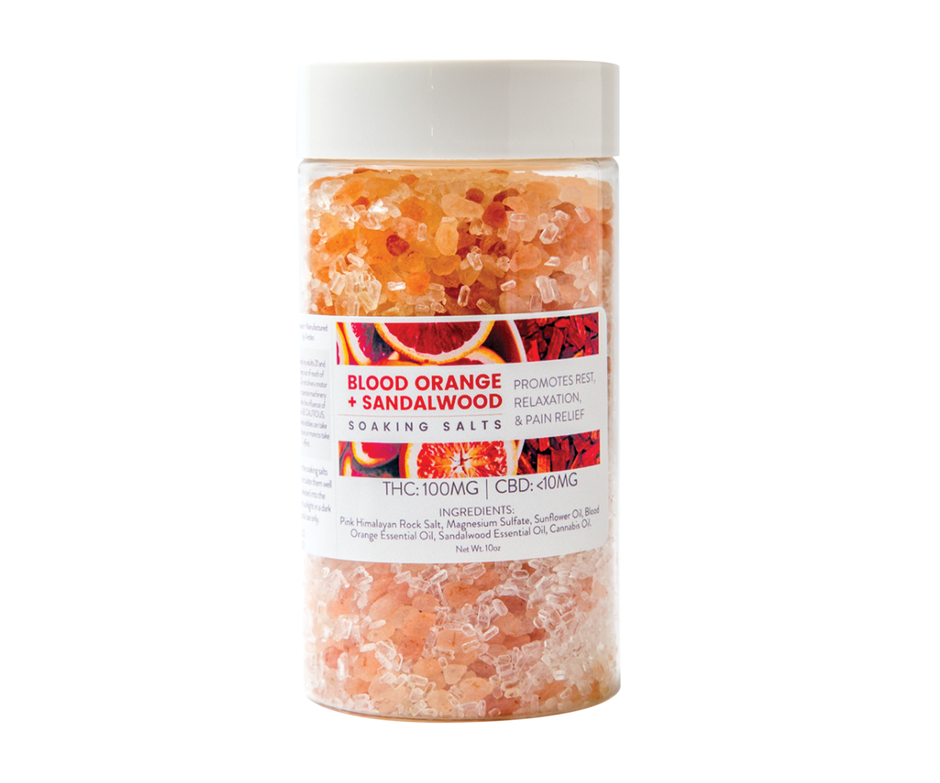 Photograph of product: Soaking Salts Blood Orange Sandalwood 100MG