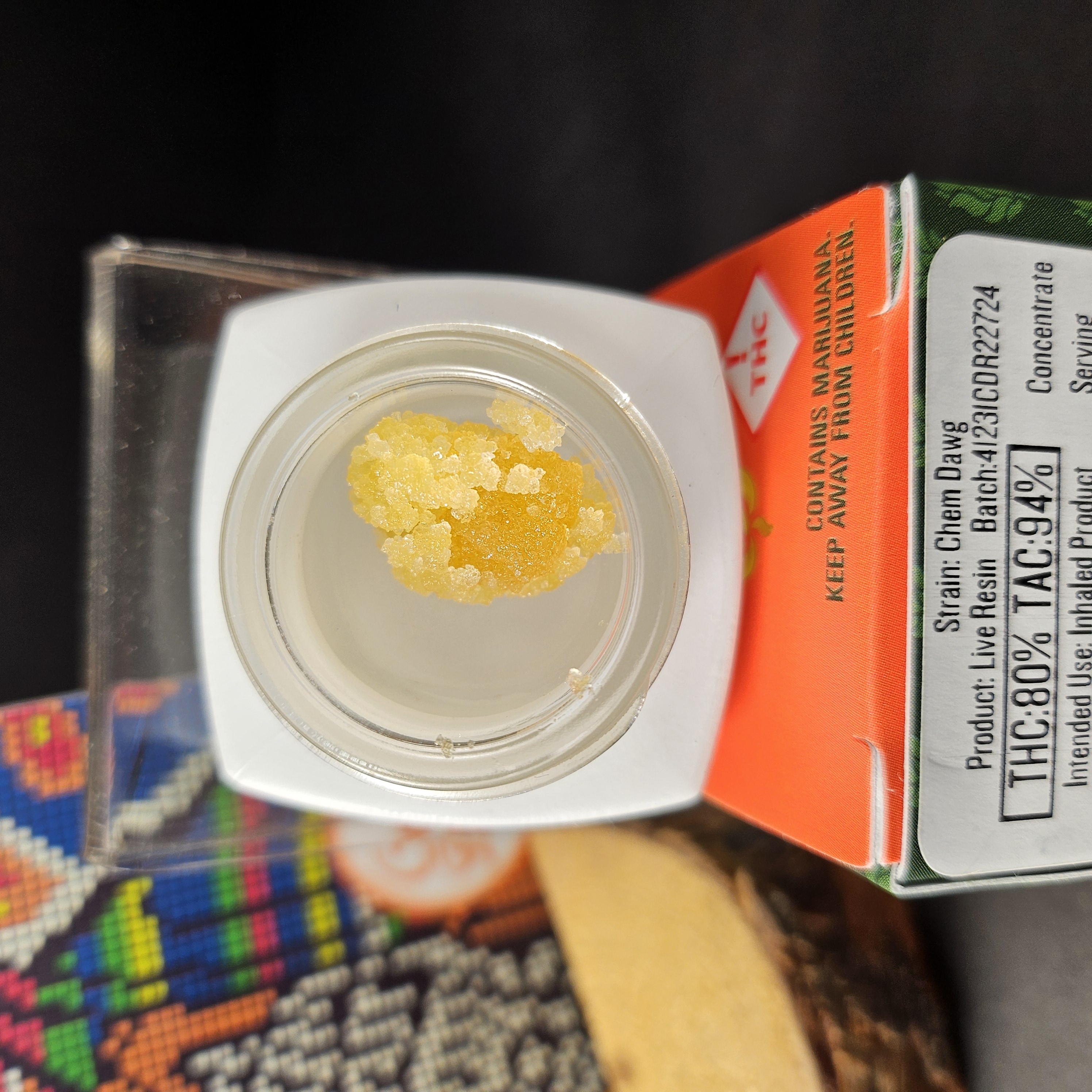 Photograph of product: Wyldfire Live Badder - Chem Dawg