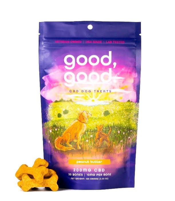 Photograph of product: Good Good Peanut Butter Biscuits - 20ct - 200mg CBD