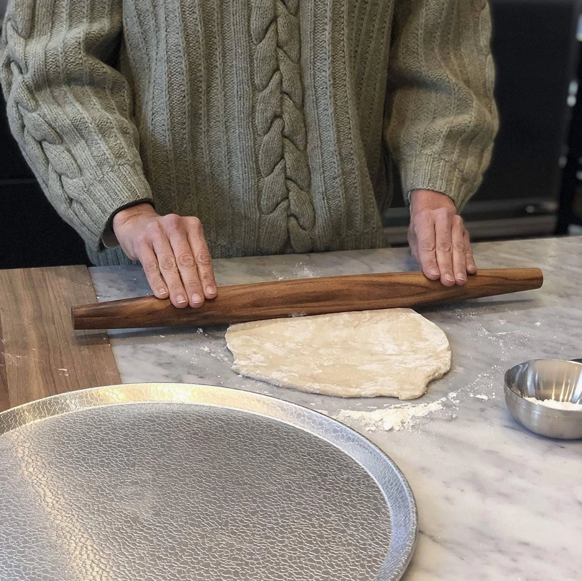 Photograph of product: ACACIA WOOD FRENCH ROLLING PIN