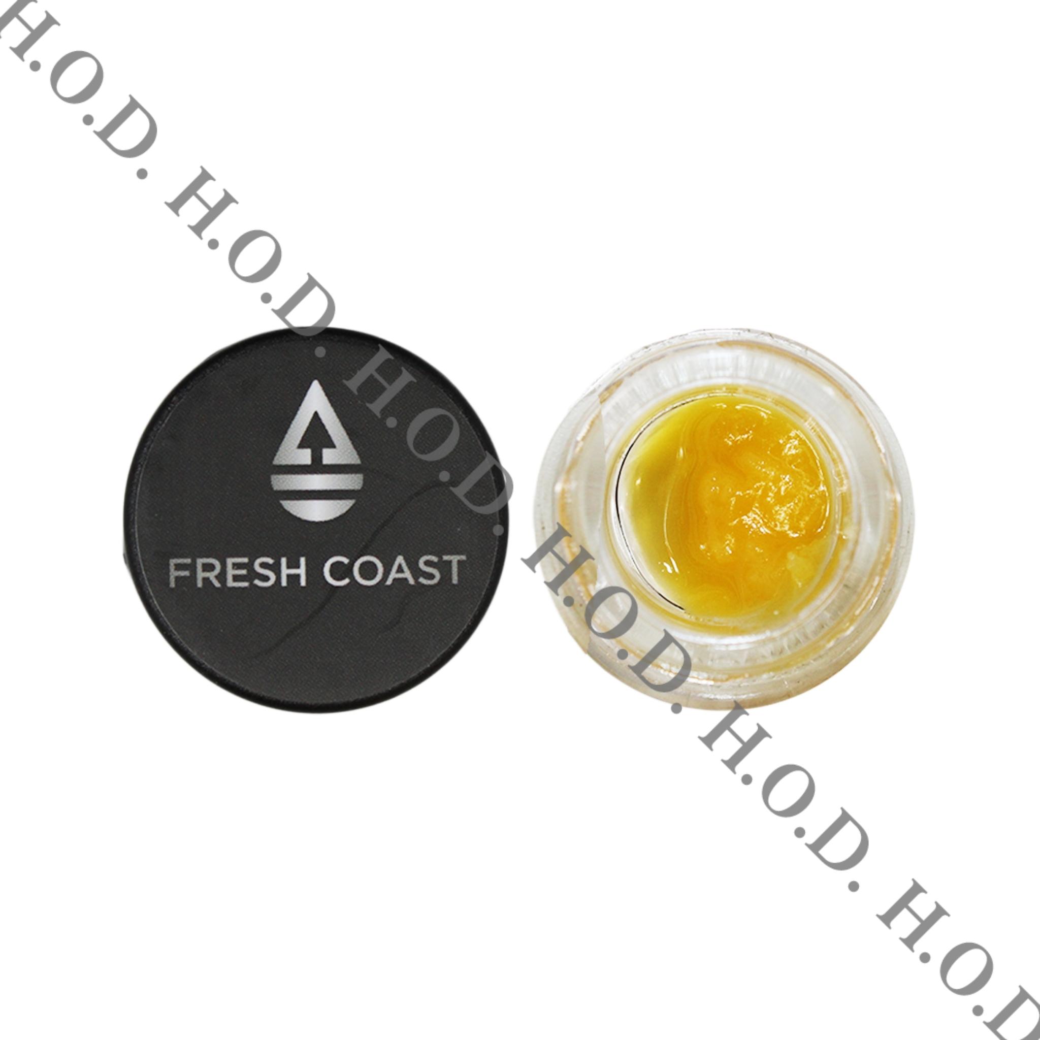 Photograph of product: Fresh Coast Extracts White Mo Live Resin Batter 1g