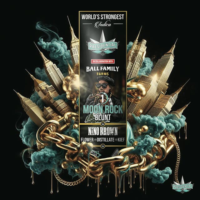Photograph of product: Nino Brown| Moonrock Blunt 1.5g