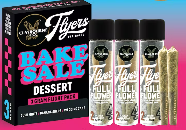 Photograph of product: Bake Sale 6pk Prerolls - 3g