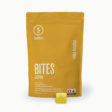 Photograph of product: Passion Fruit Bites 10pk (10mg TH-oui each)