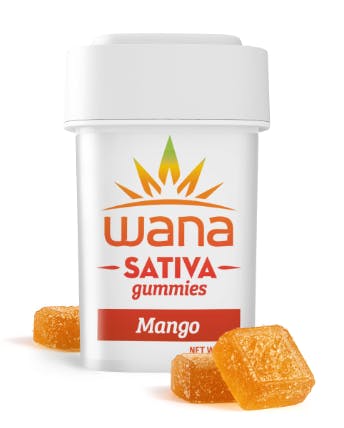 Photograph of product: WANA - 100mg - Mango Oui'd