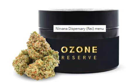 Photograph of product: Ozone Reserve Flower 3.5g- Golden Cream