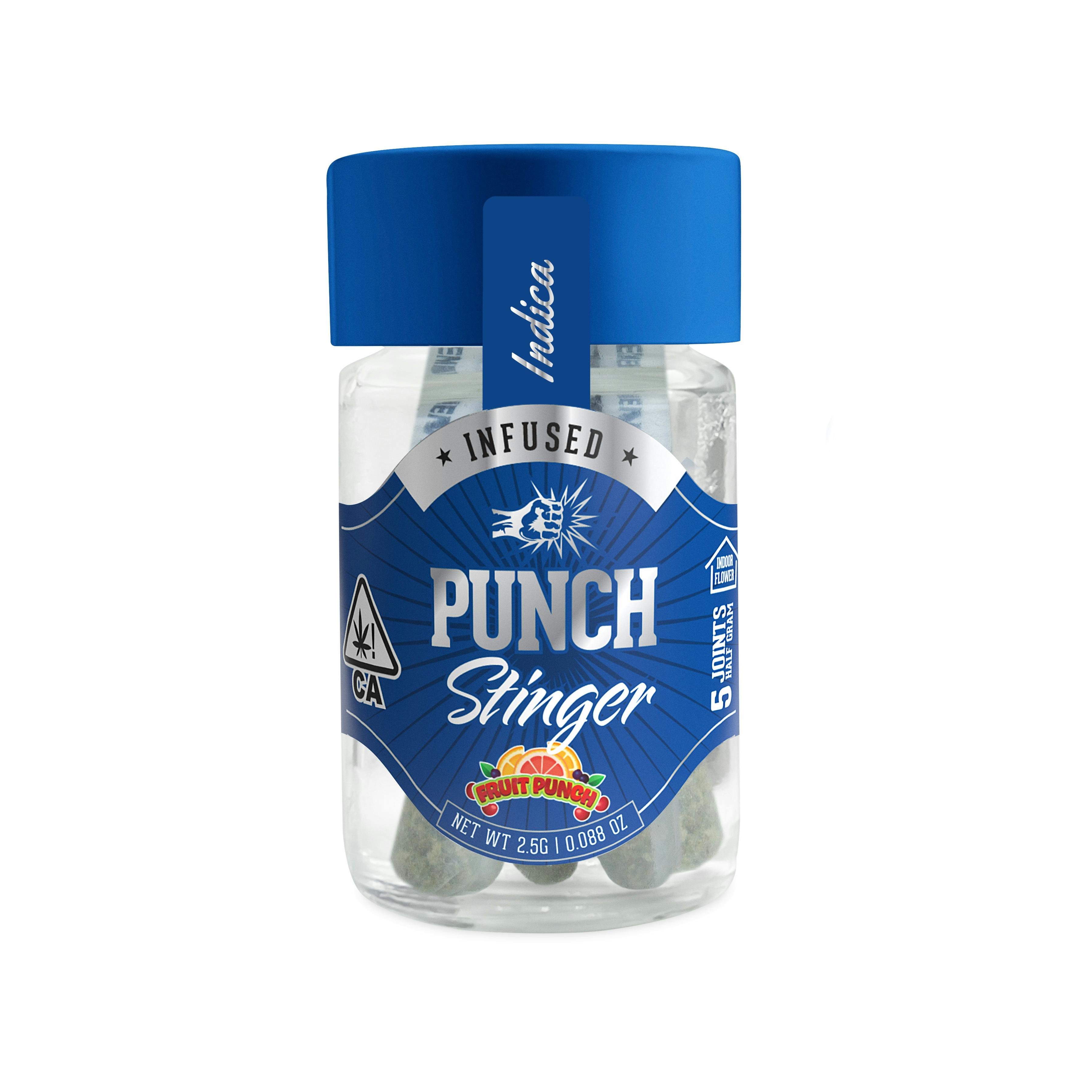 Photograph of product: Punch | Fruit Punch | 5pk Stingers | 2.5g |