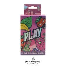 Photograph of product: PLAY - Candy Gas - 1g au chocolat Infused Distillate Cart