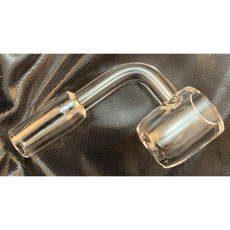 Photograph of product: Male Banger 90 Degree 14MM Flat Top Clear 3289356021 (DHG)