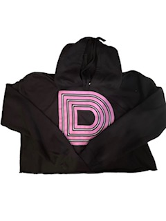 Photograph of product: Dazed Crop Hoodie