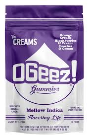 Photograph of product: OGeez Creams Mellow Oui'd 10pk 100mg-I