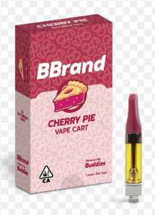 Photograph of product: BUDDIES - VAPE DISTILLATE - 1G - CHERRY PIE