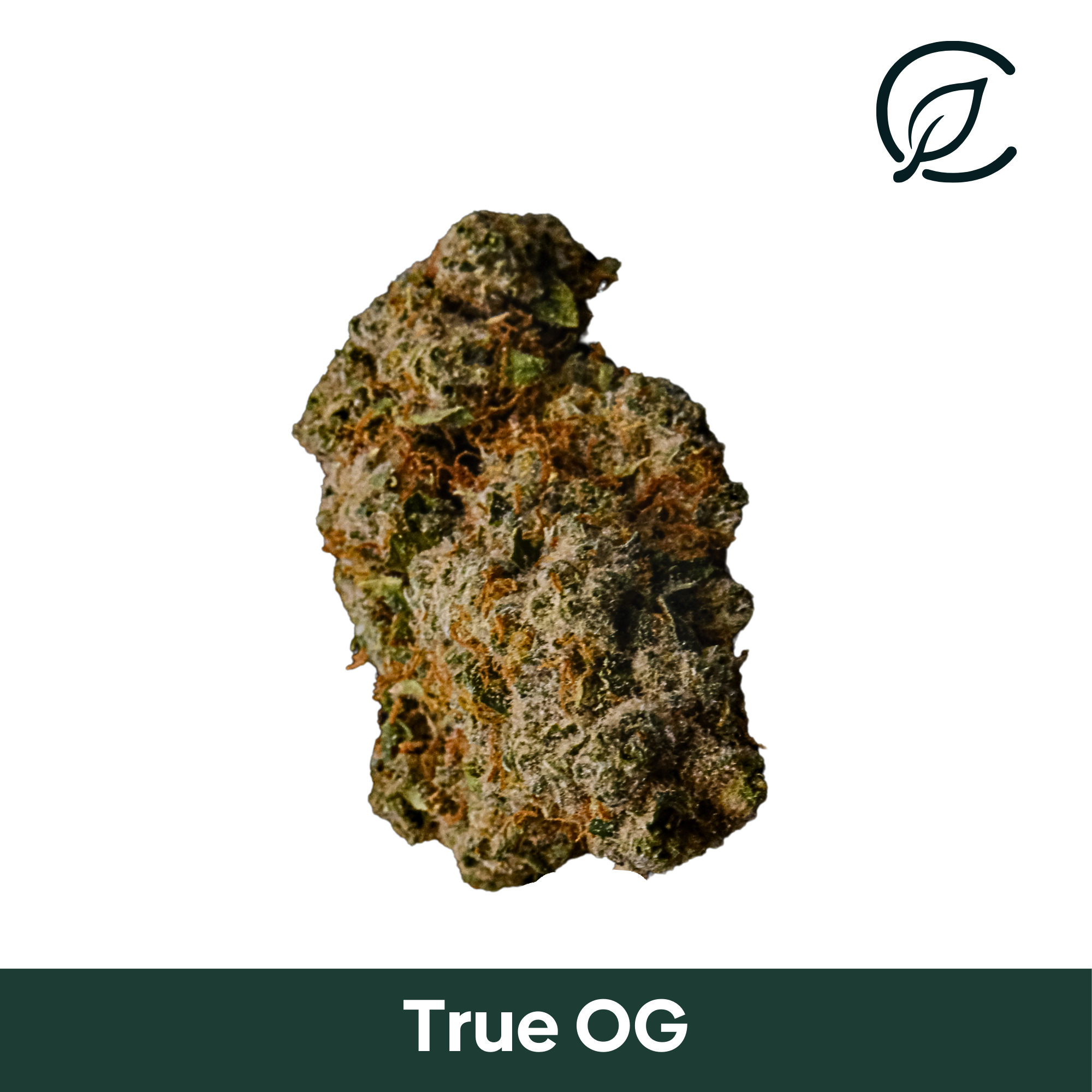 Photograph of product: Curaleaf True OG Whole Flower 20.65% (I) 14g - 00904
