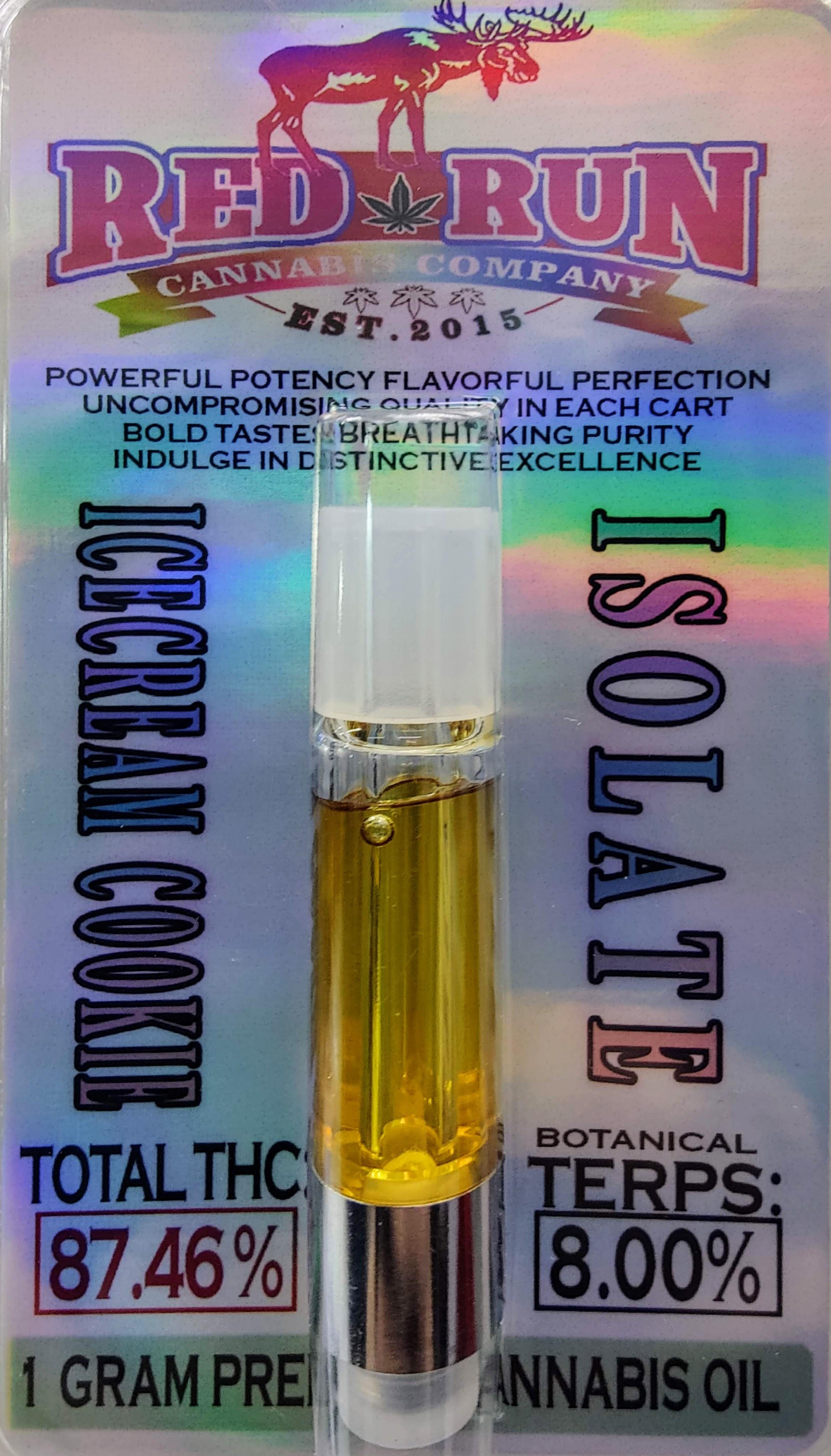 Photograph of product: Vape Cart - Ice Cream Cookie