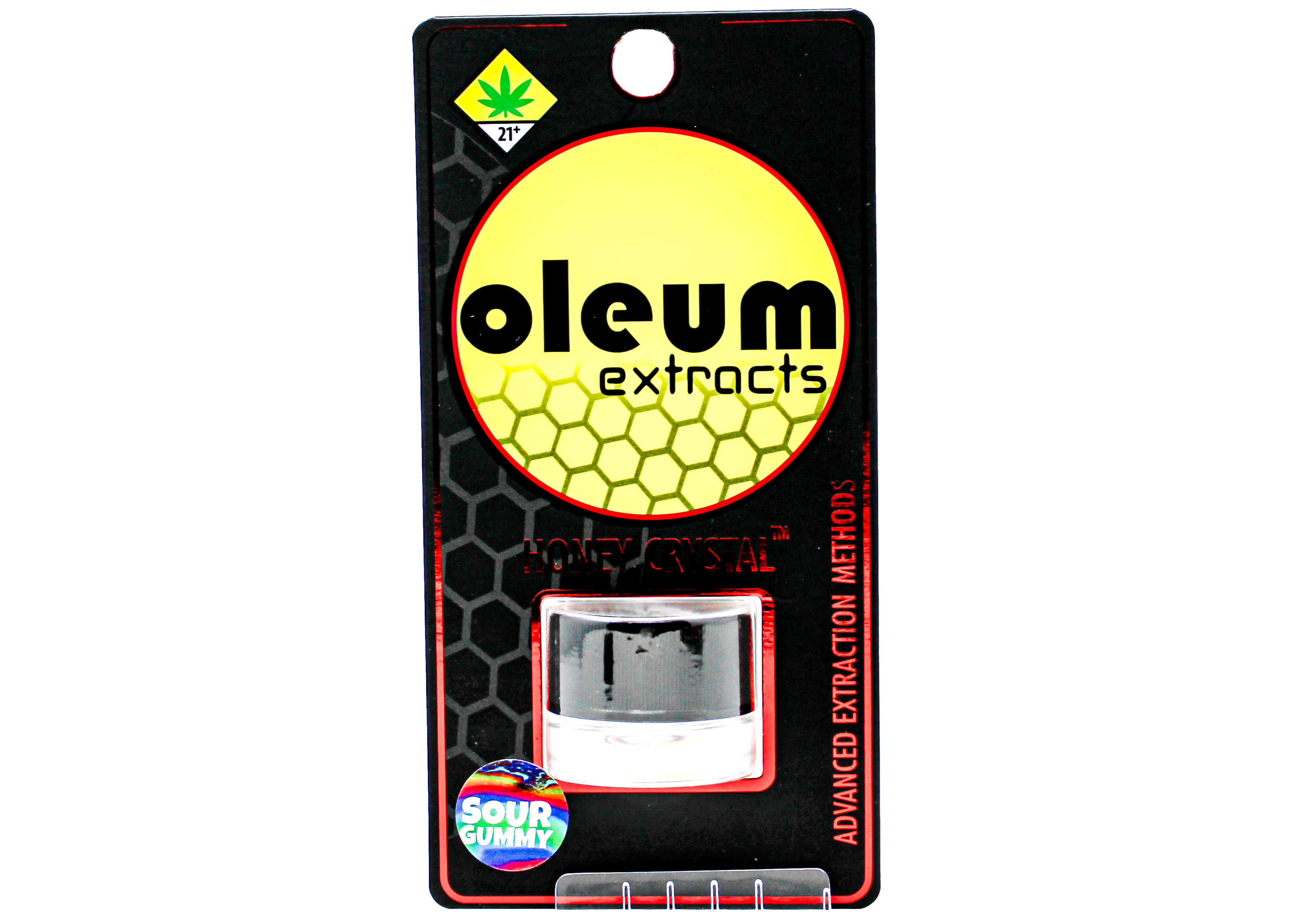 Photograph of product: OLE Sour Gummy BHO Concentrate 27045