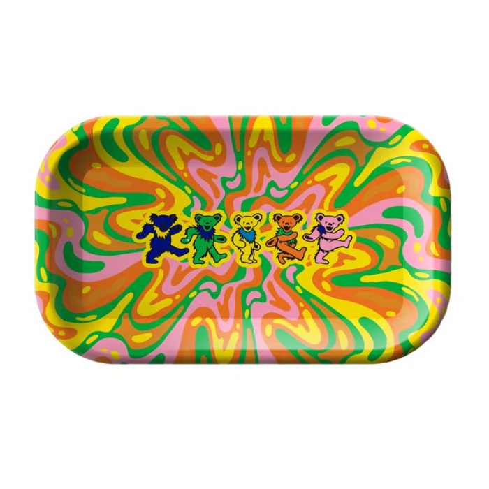 Photograph of product: Blazy Susan X Grateful Dead | Small Rolling Tray | Dancing Bears
