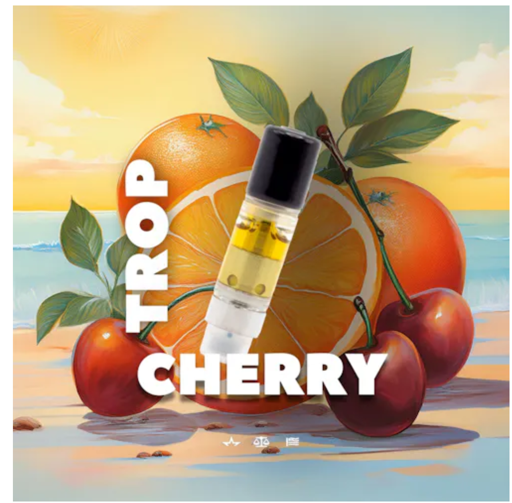 Photograph of product: Tropicana Cherry (S) - 1g Vape Cart