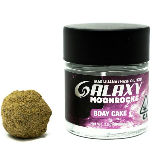 Photograph of product: Galaxy - Birthday Cake 3.5g Moonrock - 