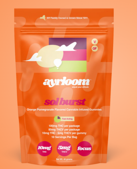 Photograph of product: Ayrloom AU- Gummy |  2:1 - 10pk | Sol Burst