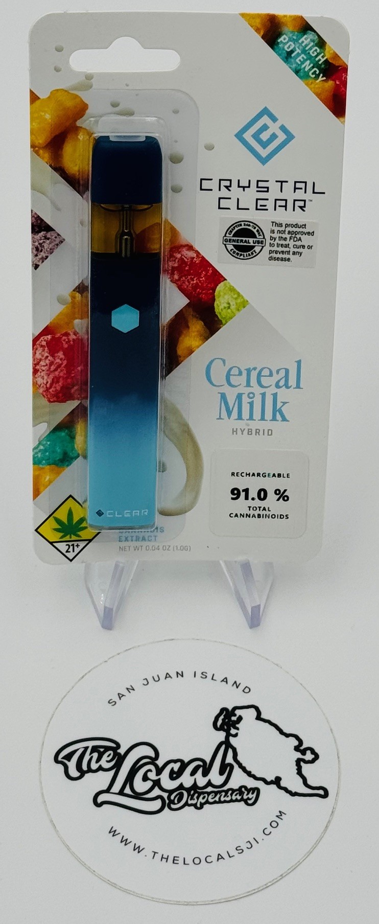 Photograph of product: Cereal Milk Disposable Cartridge