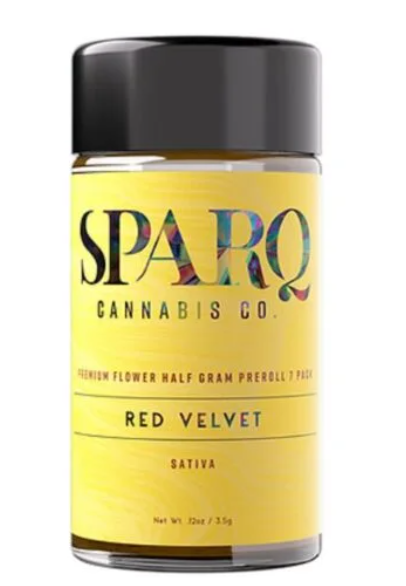 Photograph of product: Red Velvet | PRJ Multi-Pack | 0.5g | 7pk | Sparq