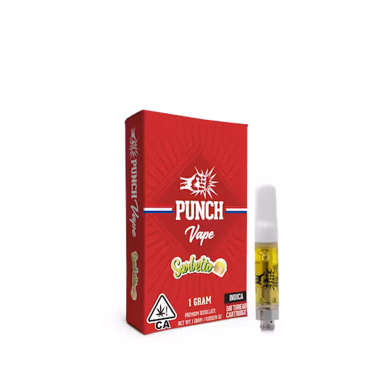 Photograph of product: Sorbetto [I] 510 Vape | Punch