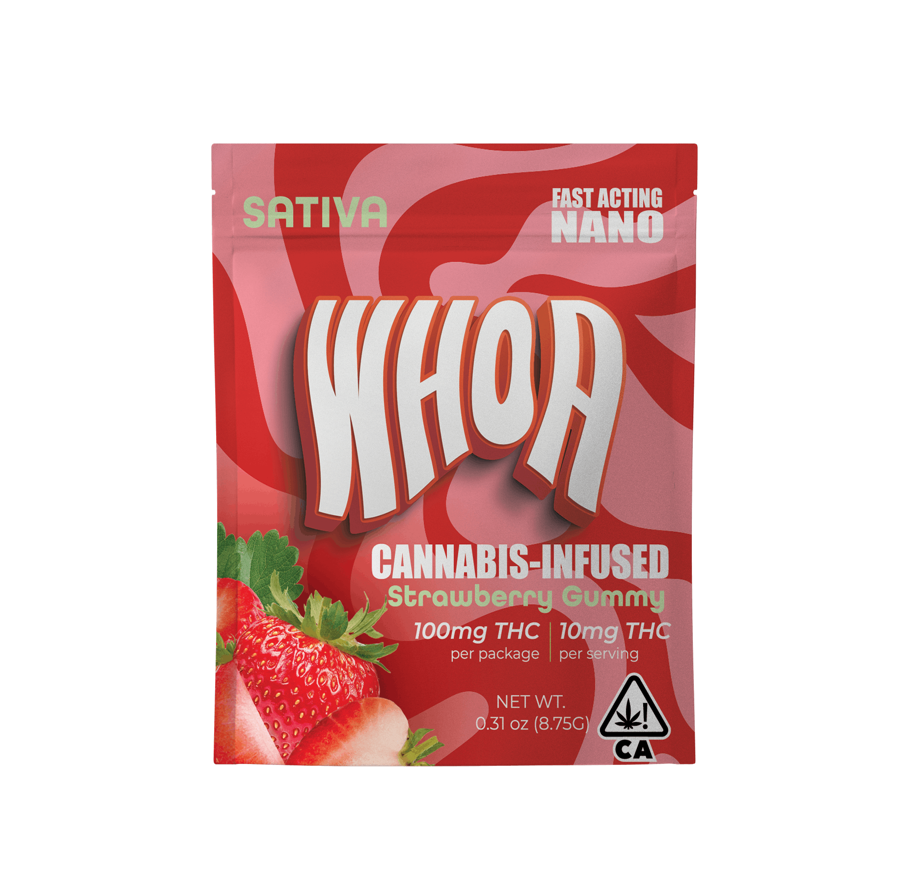 Photograph of product: 100mg Strawberry (Oui'd) Gummy $8