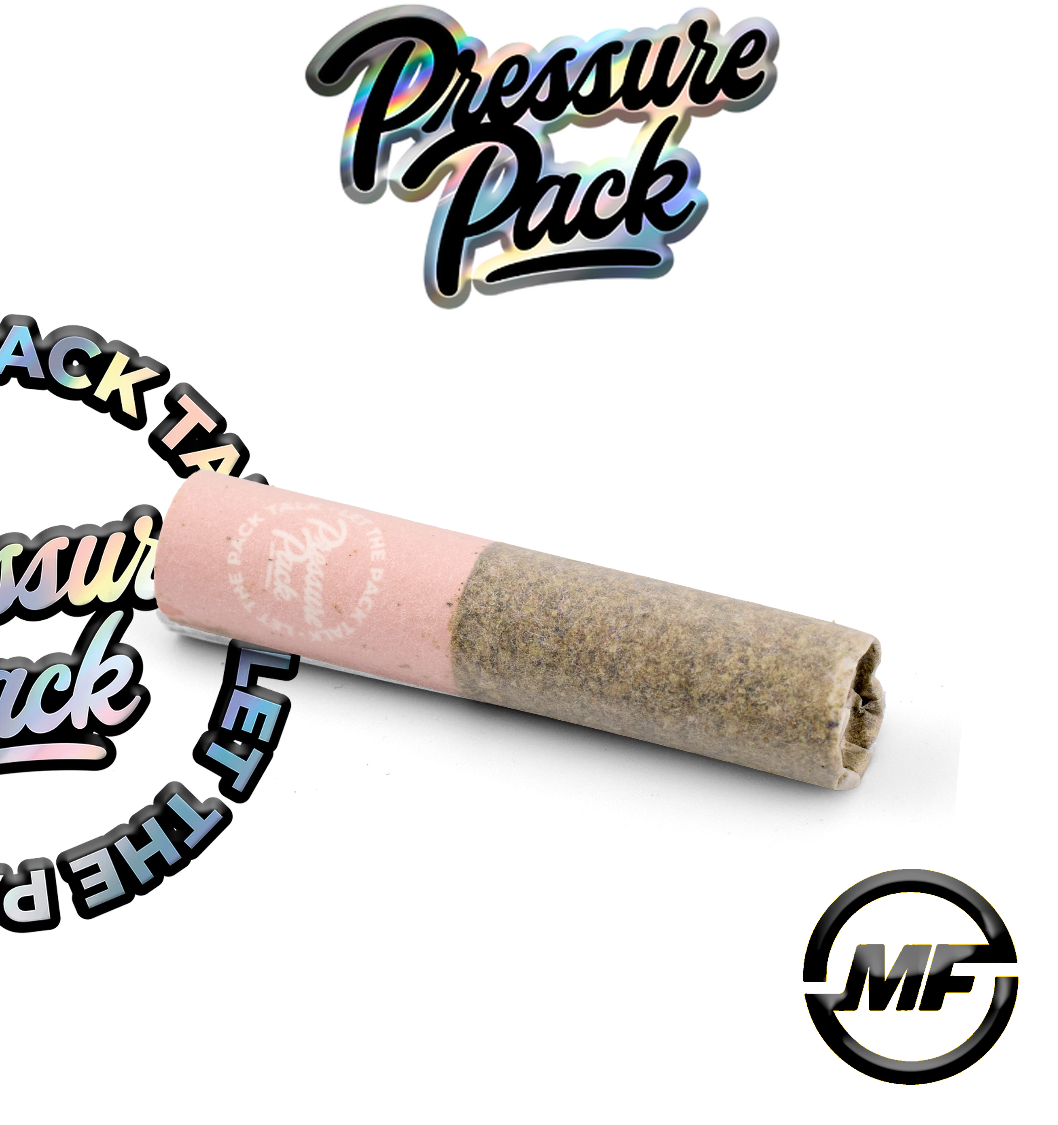 Photograph of product: Pressure Pack | Super Pure Runtz | Premium Flower Pre-Roll | 1g