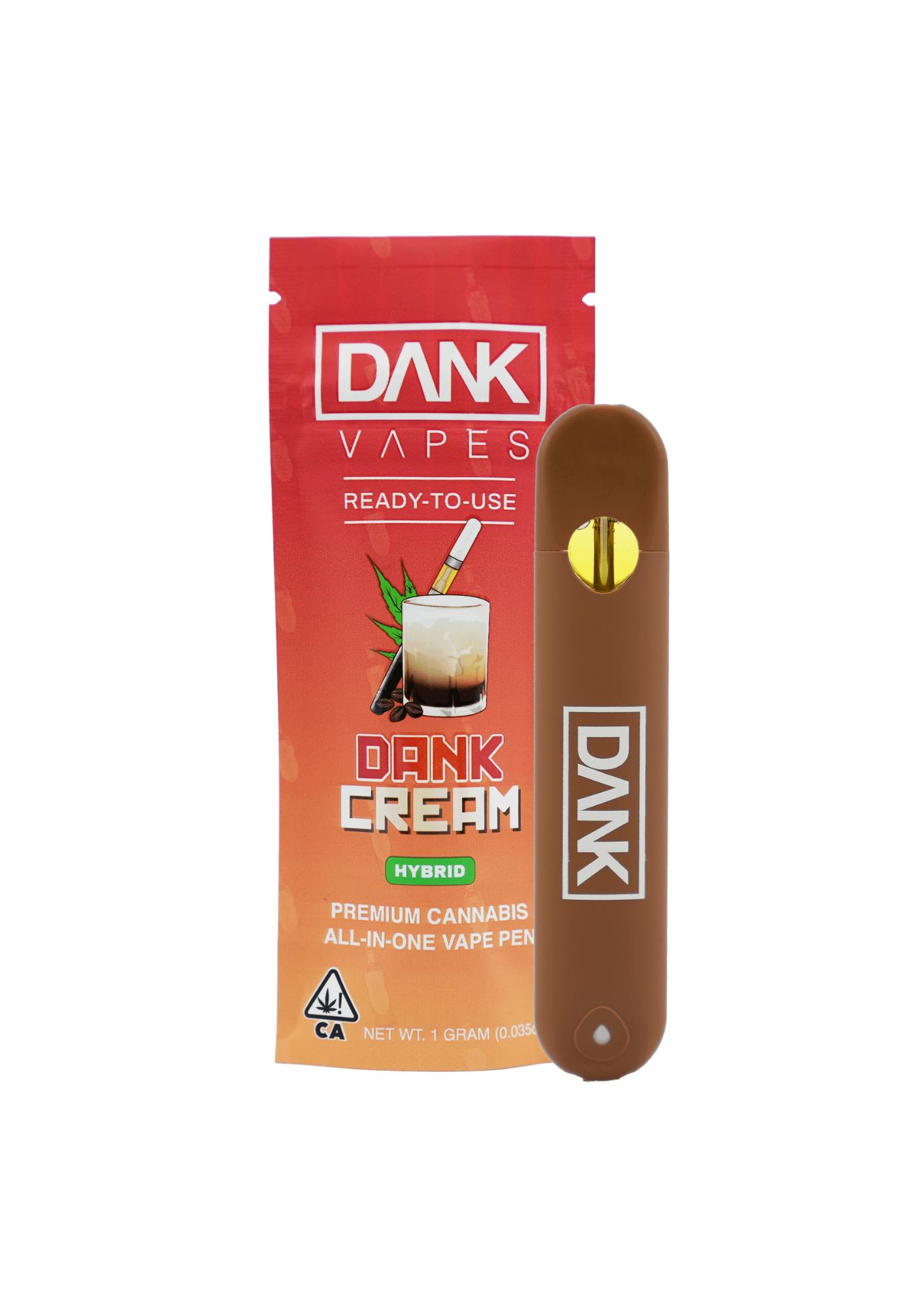 Photograph of product: Dank|Dank Cream|1g Disposable